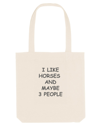 I Like Horses Design Natural