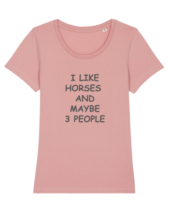 I Like Horses Design Canyon Pink