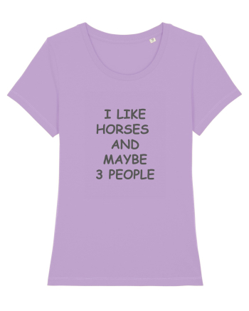 I Like Horses Design Lavender Dawn