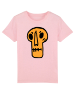 Halloween Orange Funny Skull Tricou mânecă scurtă  Copii Mini Creator