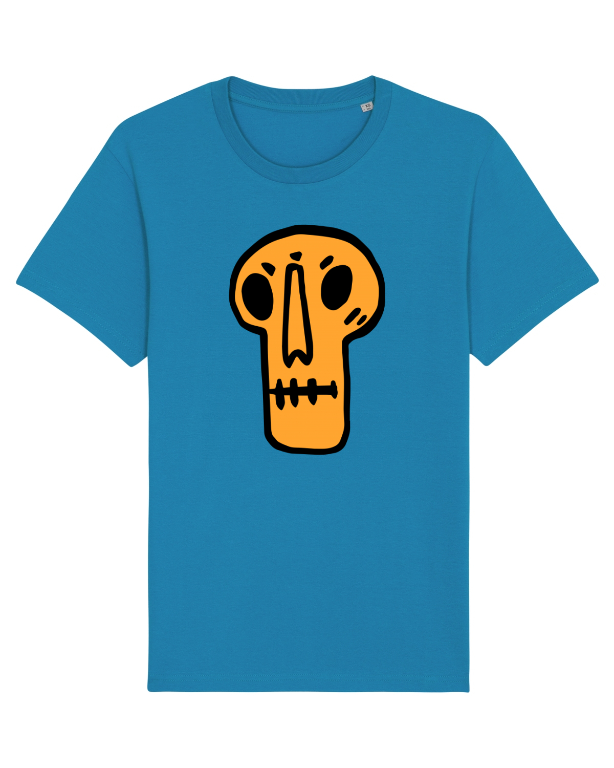 Tricou mânecă scurtă Unisex Rocker Azur