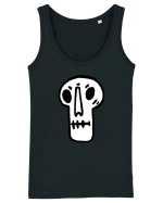 Halloween Orange Funny Skull Maiou Damă Dreamer