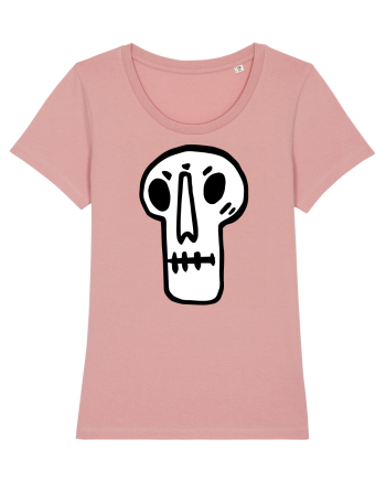 Halloween Orange Funny Skull Canyon Pink