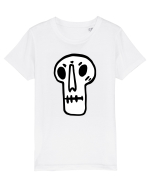 Halloween Orange Funny Skull Tricou mânecă scurtă  Copii Mini Creator
