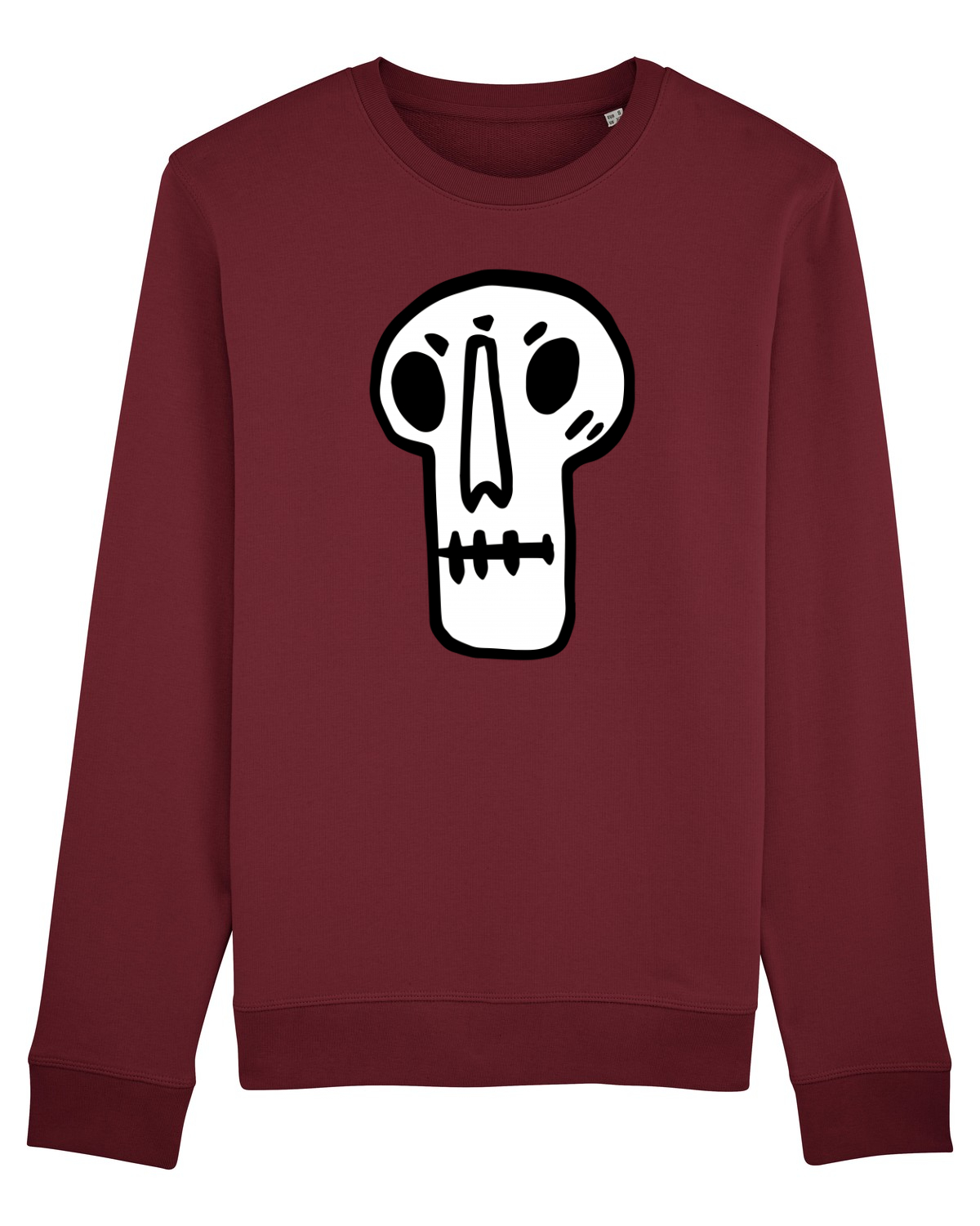 Bluză mânecă lungă Unisex Rise Burgundy