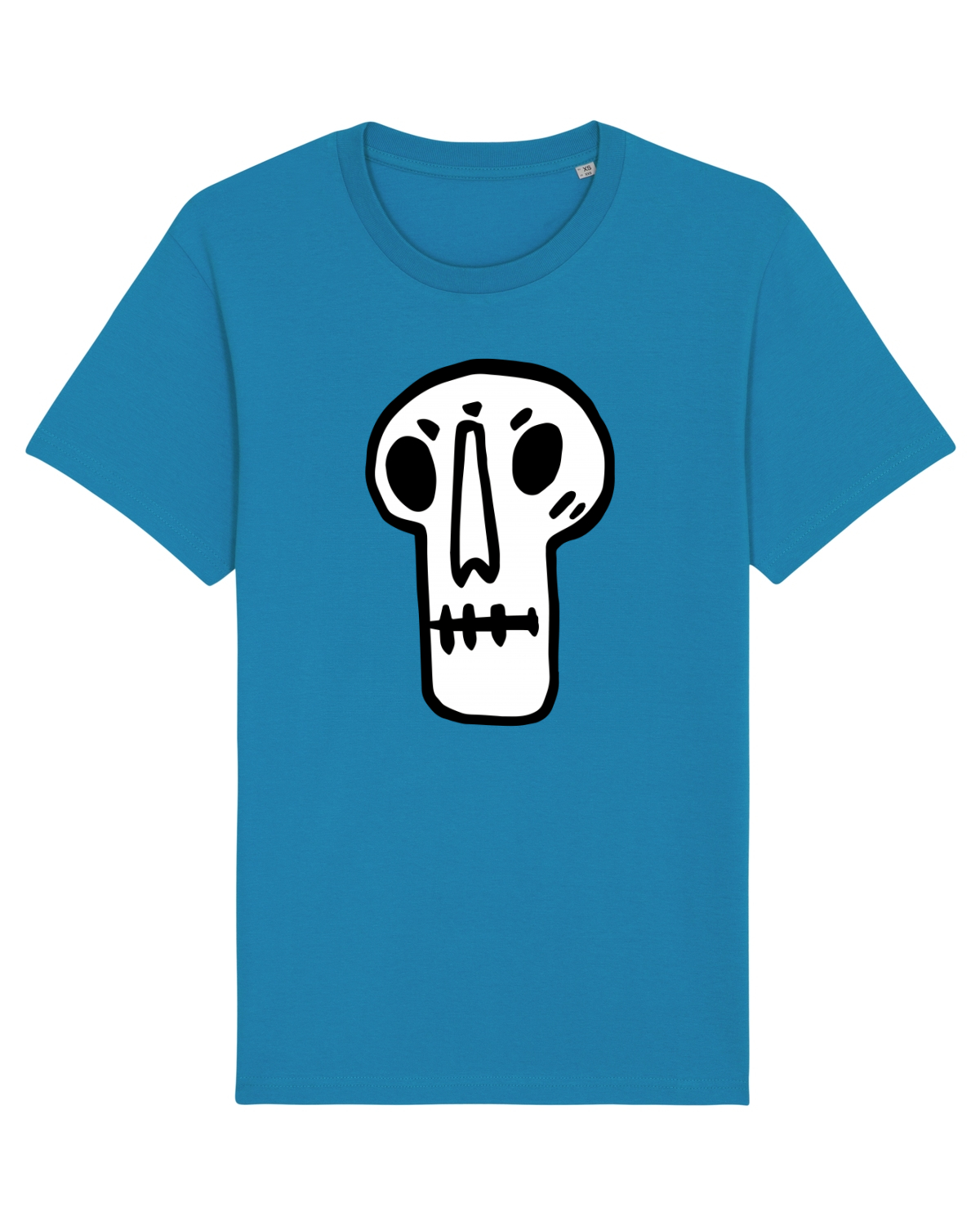 Tricou mânecă scurtă Unisex Rocker Azur