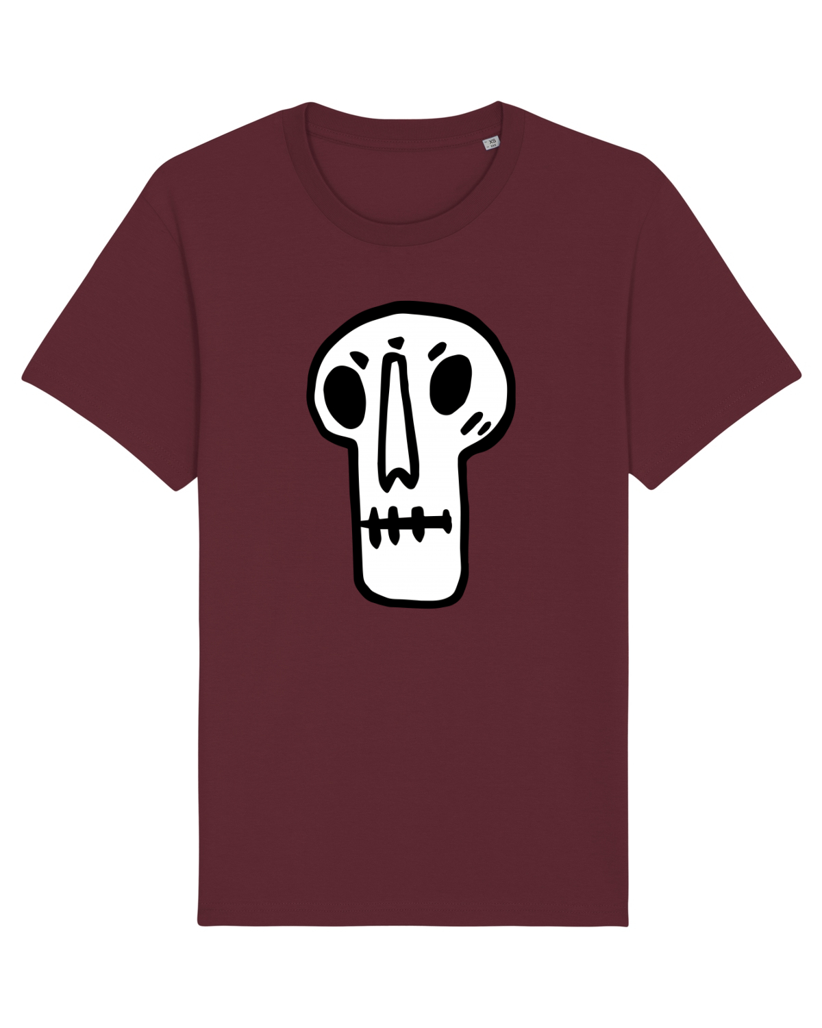 Tricou mânecă scurtă Unisex Rocker Burgundy
