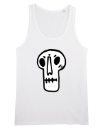 Halloween Orange Funny Skull Maiou Bărbat Runs