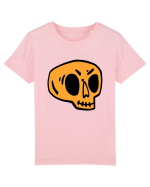 Halloween Orange Funny Skull Tricou mânecă scurtă  Copii Mini Creator