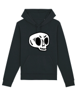 Halloween Orange Funny Skull Hanorac Unisex Drummer