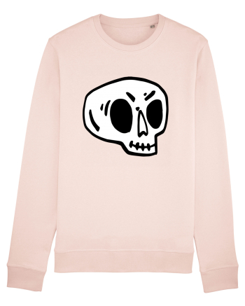 Halloween Orange Funny Skull Candy Pink