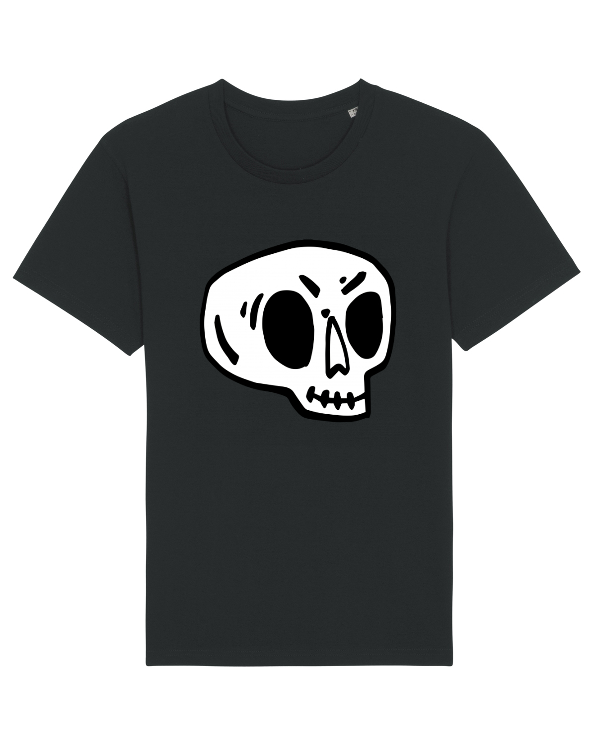 Tricou mânecă scurtă Unisex Rocker Black