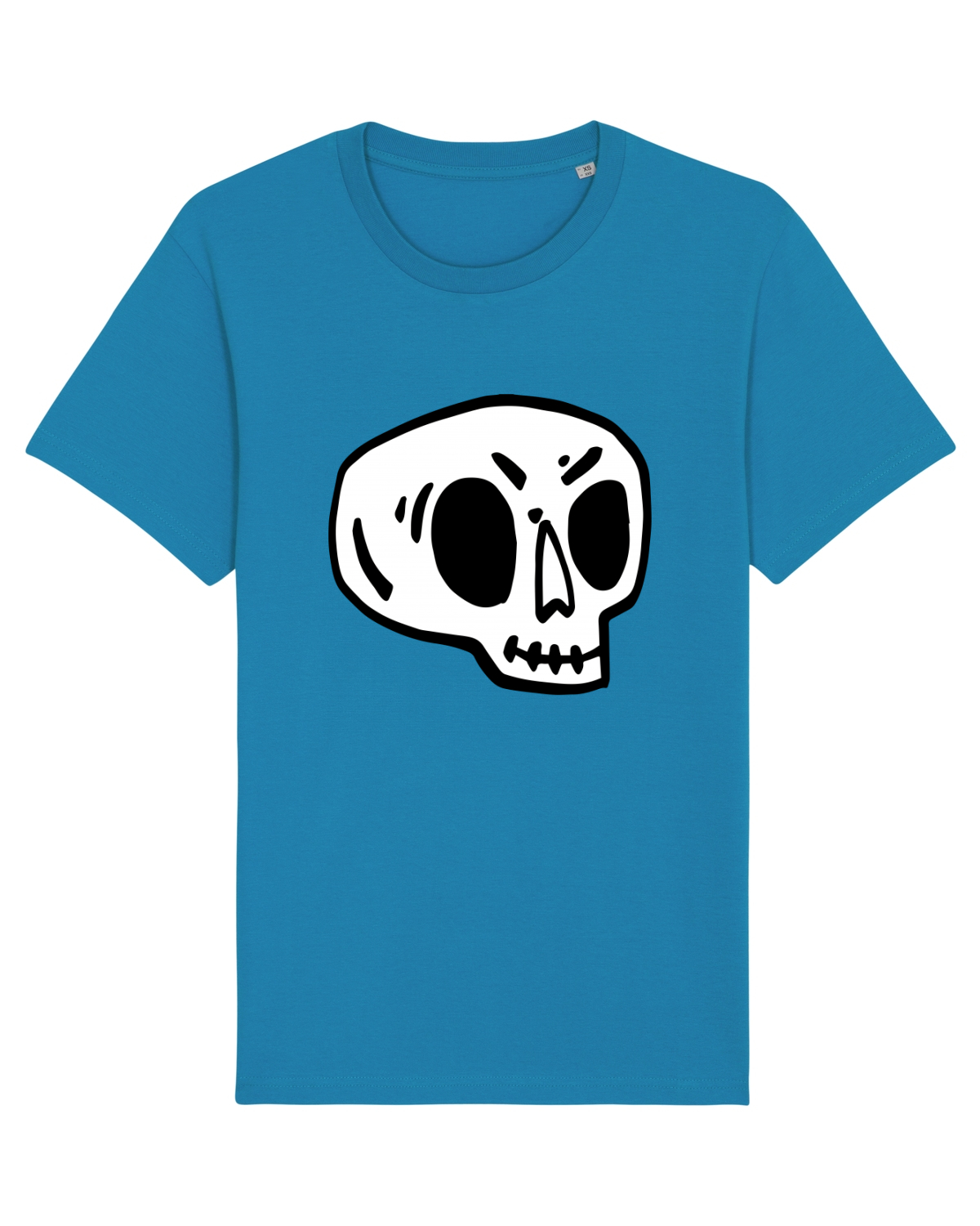 Tricou mânecă scurtă Unisex Rocker Azur