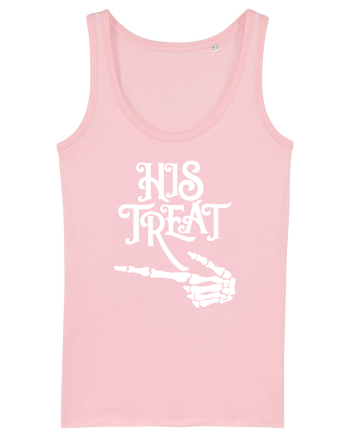 His Treat Halloween Cotton Pink