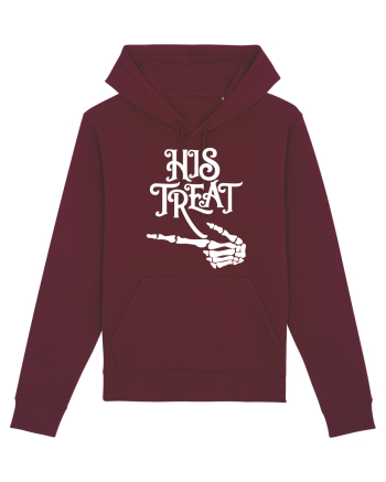 His Treat Halloween Burgundy