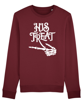 His Treat Halloween Burgundy