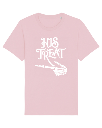 His Treat Halloween Cotton Pink