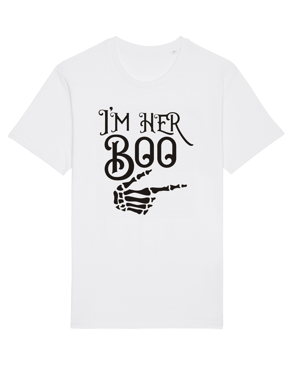 Tricou mânecă scurtă Unisex Rocker White