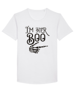 I'm Her Boo Tricou mânecă scurtă guler larg Bărbat Skater