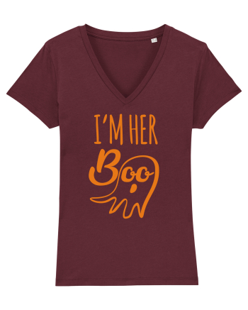 I'm Her Boo Burgundy