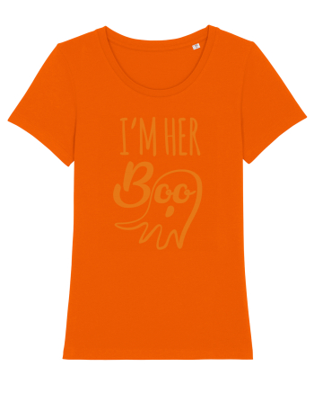 I'm Her Boo Bright Orange