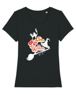 I'm His Witch Tricou mânecă scurtă guler larg fitted Damă Expresser