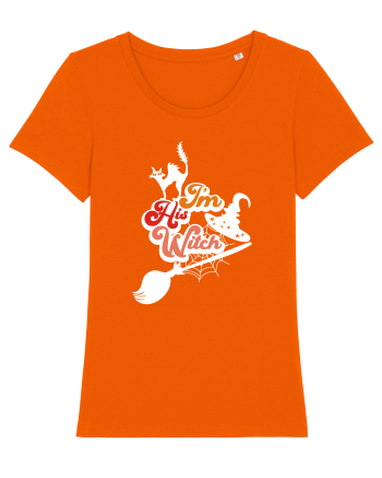I'm His Witch Bright Orange