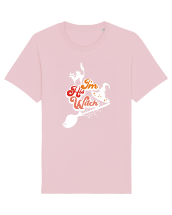 I'm His Witch Cotton Pink