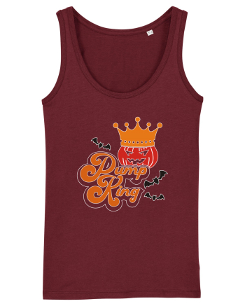Pumpking Halloween King Burgundy