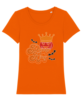 Pumpking Halloween King Bright Orange