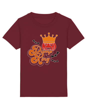 Pumpking Halloween King Burgundy