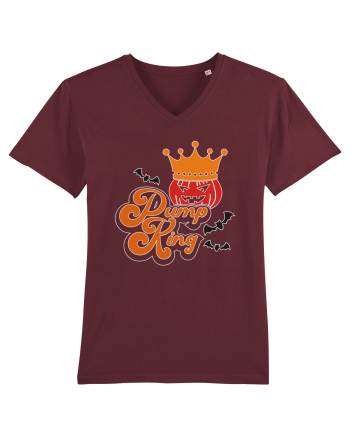 Pumpking Halloween King Burgundy