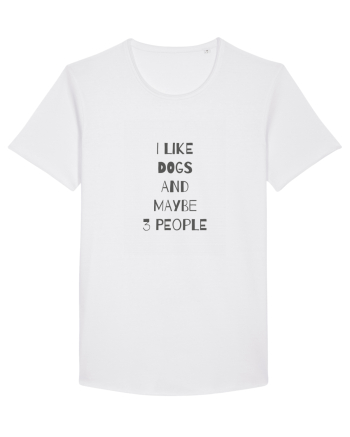 I Like Dogs Design White