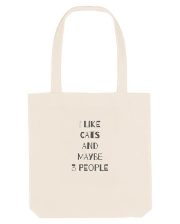 I Like Cats Design Natural