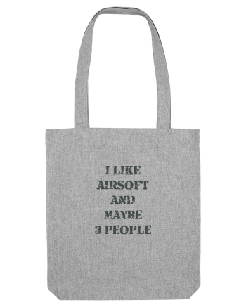 I Like Airsoft Design Heather Grey