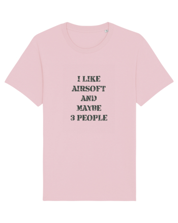 I Like Airsoft Design Cotton Pink