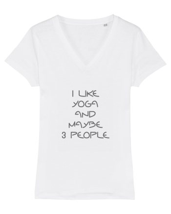 I Like Yoga Design White