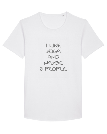 I Like Yoga Design White