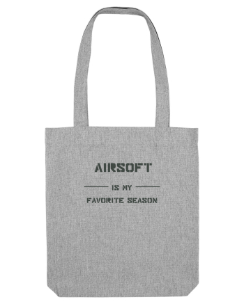 Airsoft is my Favorite Season Design Heather Grey