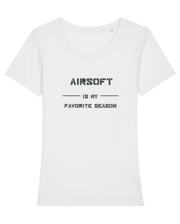 Airsoft is my Favorite Season Design White