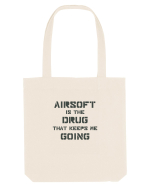 Airsoft is the Drug Design Sacoșă textilă