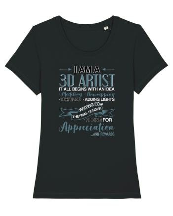 3D artist Black
