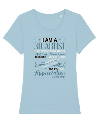 3D artist Sky Blue