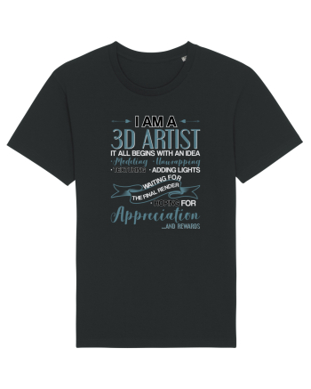 3D artist Black