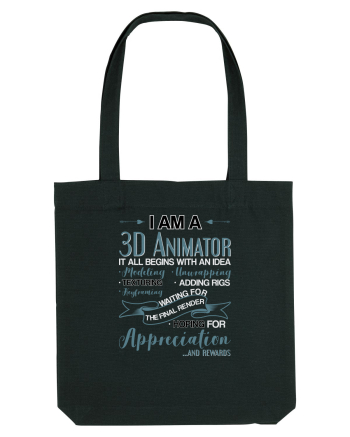 3D animator Black