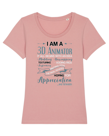3D animator Canyon Pink