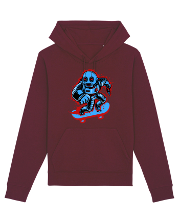 Robot Skater Burgundy
