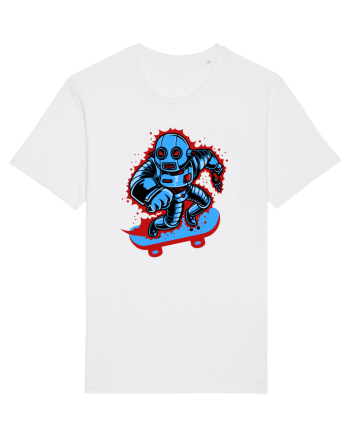 Robot Skater White