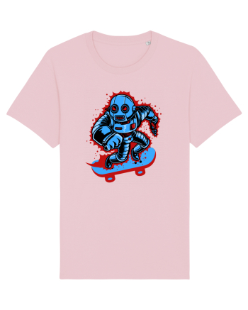 Robot Skater Cotton Pink