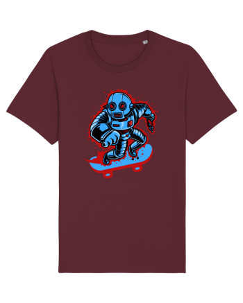 Robot Skater Burgundy